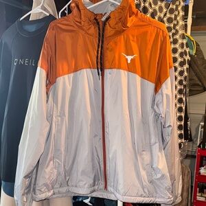 Colombia UT Austin Fleece Windbreaker